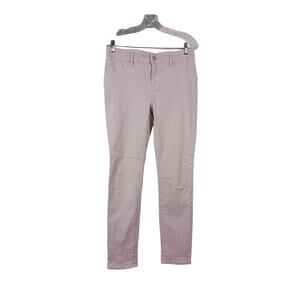 Chico's Platinum Jegging Women Size 0 Small Pink Slim Fit Tapered Casual Stretch